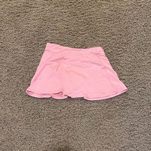 Athletic pink skort